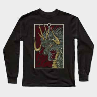 Mythical Beast Dragon Pirate Long Sleeve T-Shirt